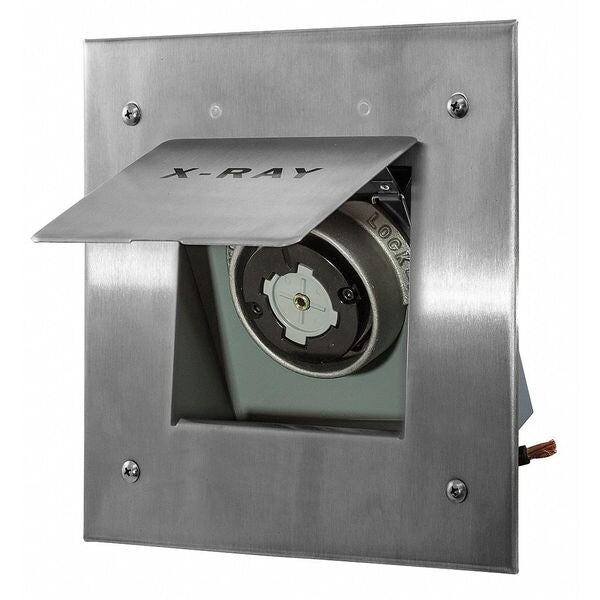 60A Hospital Locking Receptacle 2P 3W 250VAC