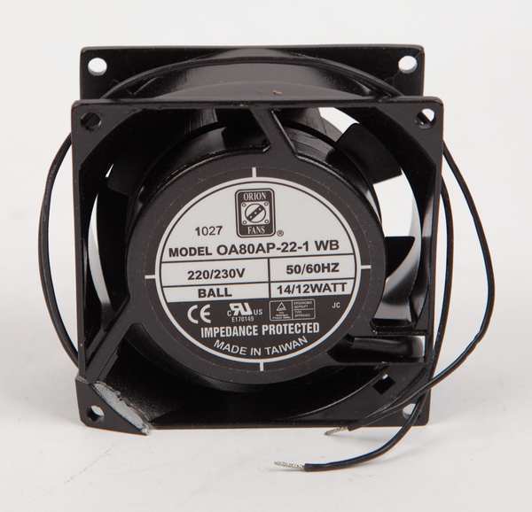 Fan, Box, 230V, 50/60 Hz
