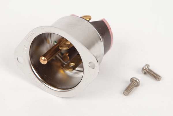 Inlet, Miniature, 15A, 125V