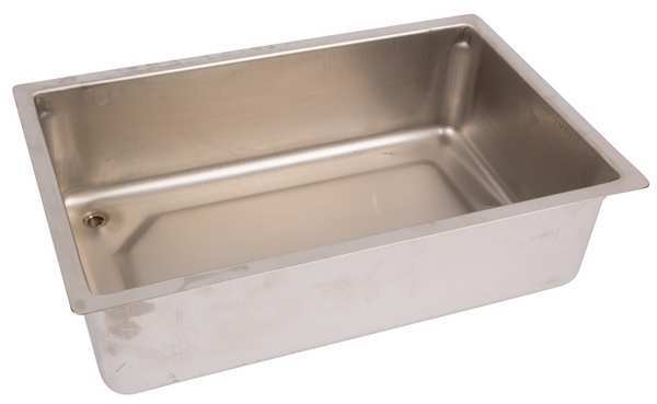 Well Pan 500 Sq. Corner with Drain