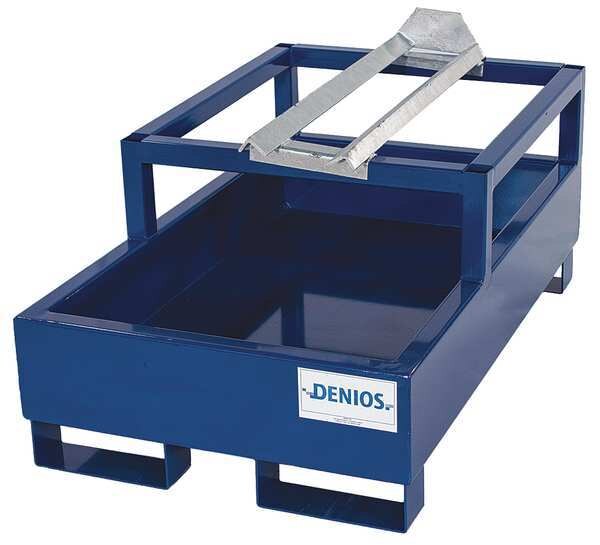 Drum Dispensing Pallet, Steel, 1 Drum