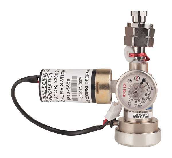 Gas Regltr w/Pressure Switch, 650L, CGA330