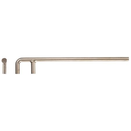 Valve Wheel Wrench, F, Non-Spark, 2-3/4 in