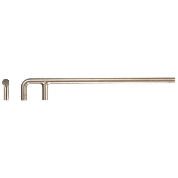 Valve Wheel Wrench, F, Non-Spark, 2 in