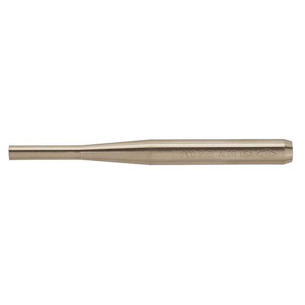 Rnd Pin Punch, Non-Spark, 5/16 x 6 in