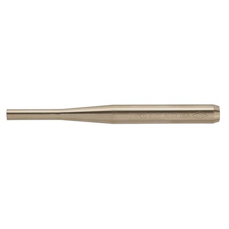 Round Pin Punch, Non-Spark, 1/8 x 5 in