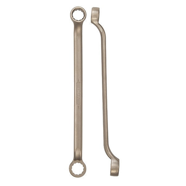 Dbl Box Wrench, Non-Spark, 1-1/8x1-5/16 in