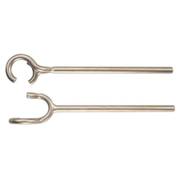 Claw Wheel Wrench, Non-Spark, 2-7/16, 4 in
