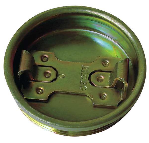Drum Plug, Round Head, 2 In., Steel, PK10