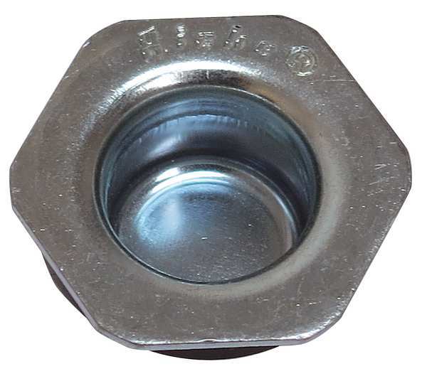 Drum Plug, 3/4 In., Stl, Buna Gasket, PK10