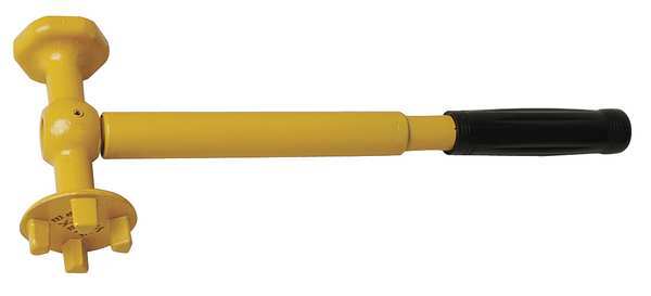 Drum Plug Torque Wrch, 14-1/2in, Cast Iron