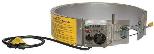 Drum Heater, Electric, 30 gal., 120V