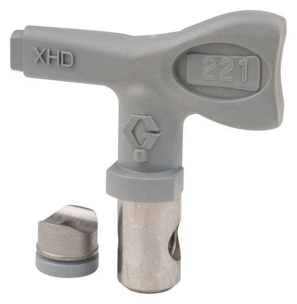 Airless Spray Gun Tip, Tip Size 0.021 In