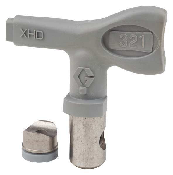 Airless Spray Gun Tip, Tip Size 0.021 In