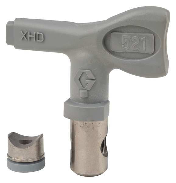 Airless Spray Gun Tip, Tip Size 0.021 In