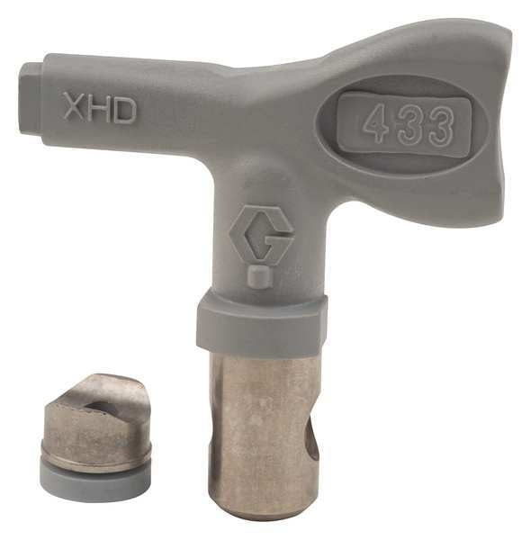 Airless Spray Gun Tip, Tip Size 0.033 In