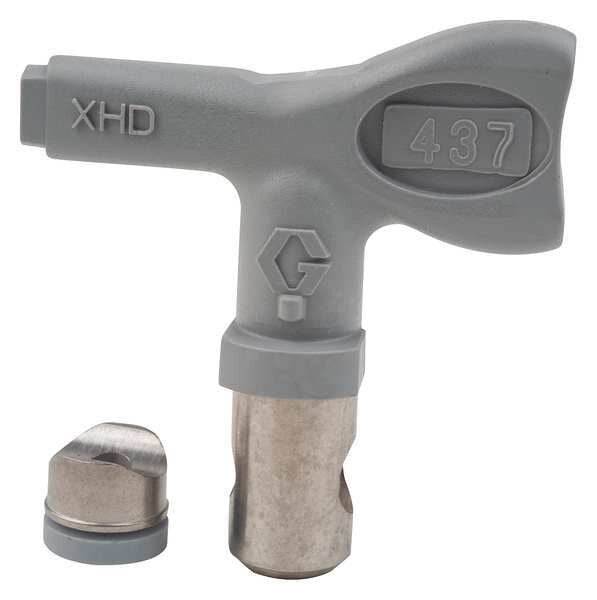 Airless Spray Gun Tip, Tip Size 0.037 In