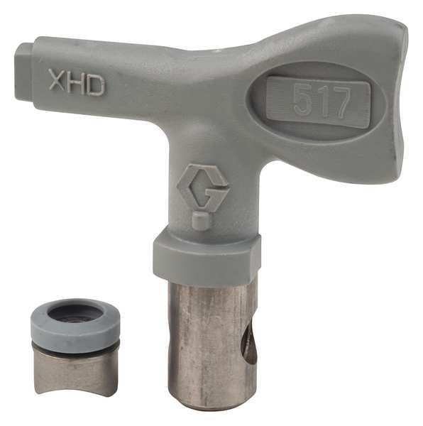 Airless Spray Gun Tip, Tip Size 0.017 In