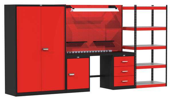 Mixed Modular Storage Unit, 132In, 12 ga.