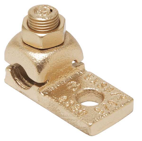 Mechanical Conn, Terminal, 2/0 to 1/0 AWG
