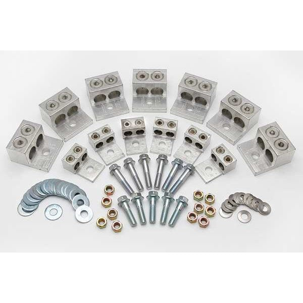 Mechancl Conn, Lug Kit, 800 kcmil to 6 AWG