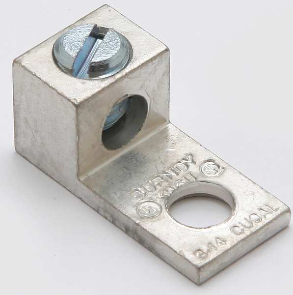 Mechanical Conn, Lug, 6 to 14 AWG, 1 Cond