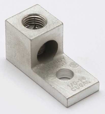Mechanical Conn, Lug, 1/0 to 14 AWG, 1 Cond