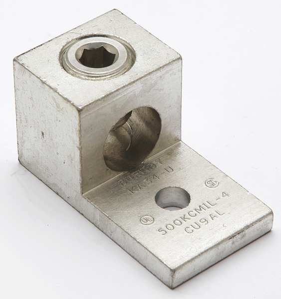 Mechanical Conn, Lug, 500 kcmil to 4 AWG