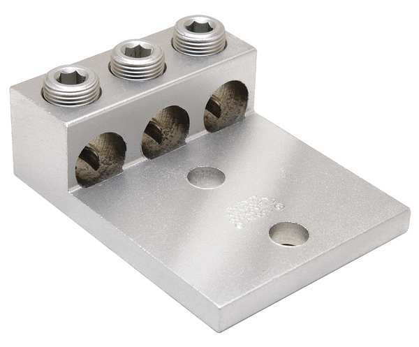 Mechanical Conn, Lug, 2 to 14 AWG, 3 Cond