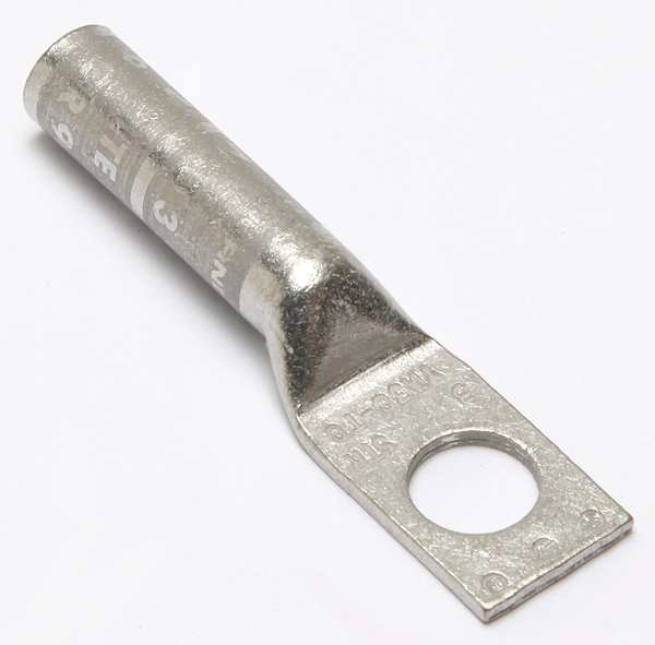 One Hole Lug Compression Connector, 2 AWG