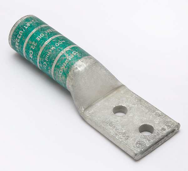 Two Hole Lug Compress Conct, 600 kcmil
