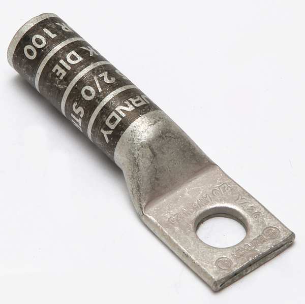 One Hole Lug Compress Connector, 2/0 AWG