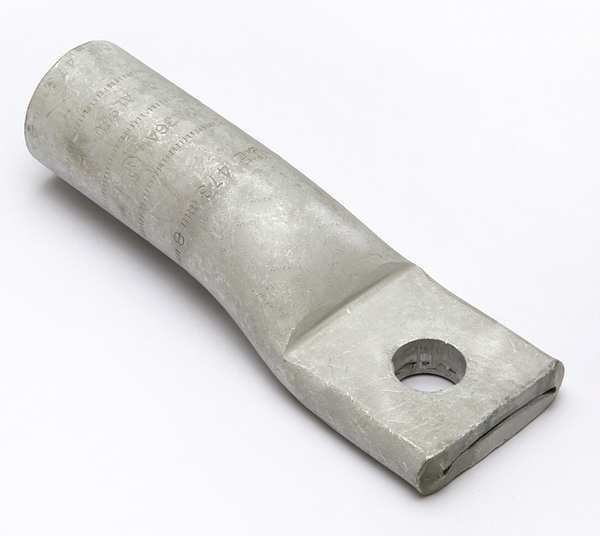 One Hole Lug Compression Connector, 2 AWG