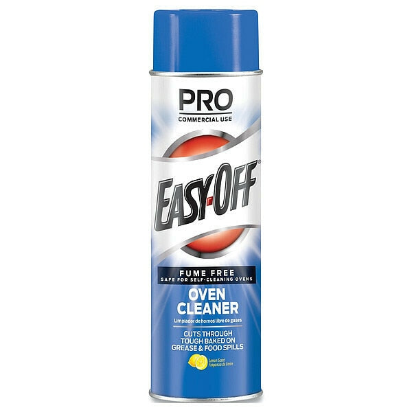 Fume Free Max Oven Cleaner, Foam, Lemon, 24 oz Aerosol Spray, PK6