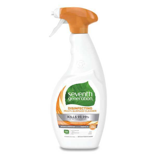 Cleaner and Disinfectant, 26 oz. Trigger Spray Bottle, characteristic, 8 PK