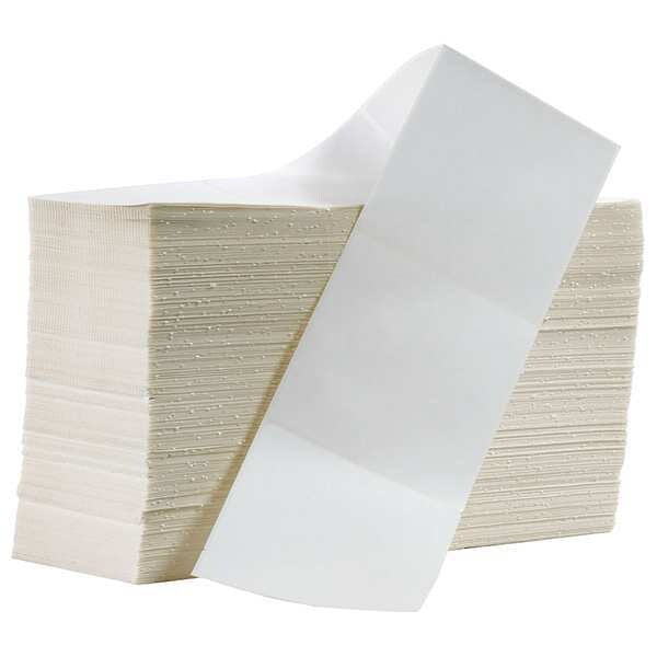 Printer Label, White, Labels/Roll: 3000