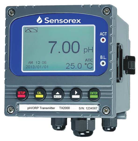 Online pH Transmitter, 0 to 130 Deg