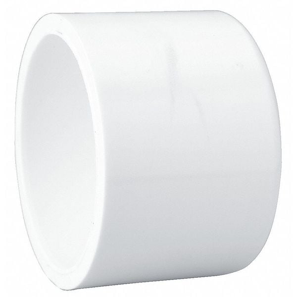 PVC Cap, Socket, 1-1/2 in Pipe Size