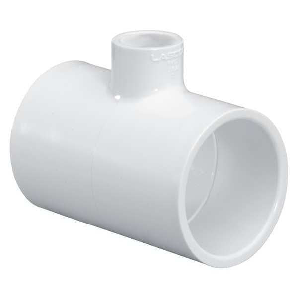 PVC Reducer Tee, Socket x Socket x Socket, 1 1/2 in x 1 1/2 in x 3/4 in Pipe Size
