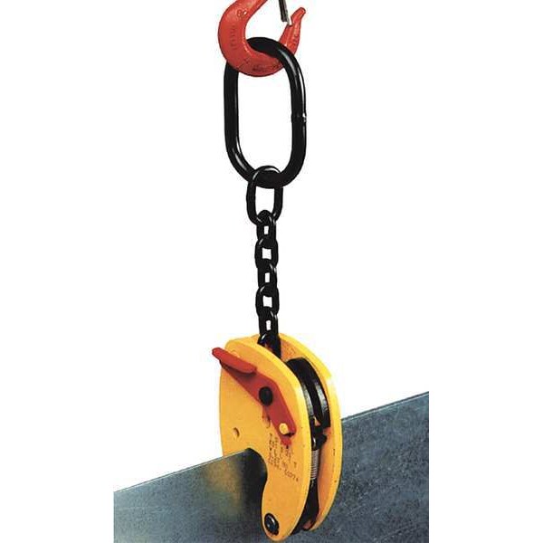 Plate Clamp, 1650 lb, 9/16 In