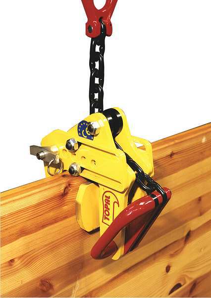 Nonmarring Plate Clamp, 1100 lb, 3-15/16In