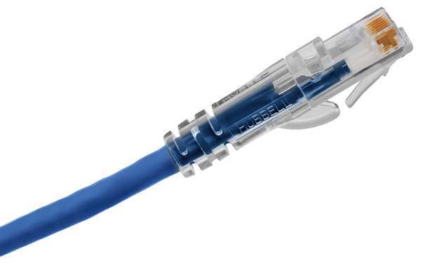 Ethernet Cable, Cat 6A, Blue, 10 ft.
