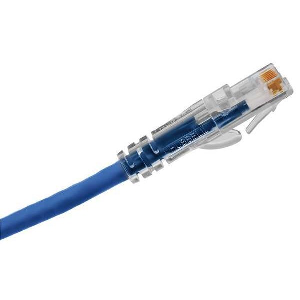 Ethernet Cable, Cat 6A, Blue, 15 ft.