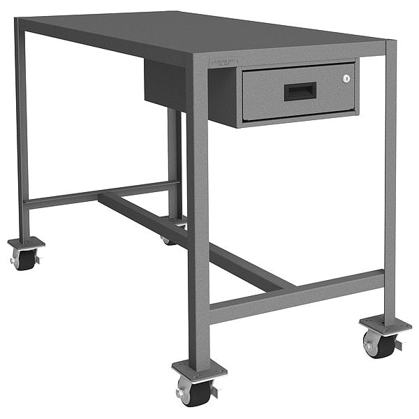 Mbl Mach Tbl, 24x48x36,2000 lb, 1 Drwr