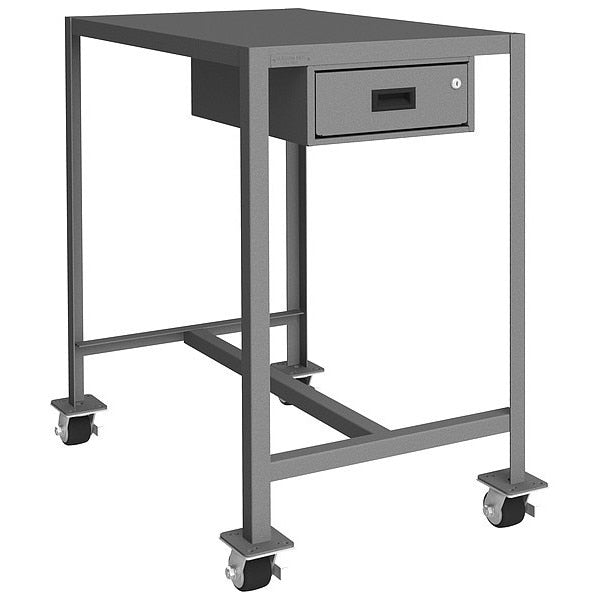 Mbl Mach Tbl, 24x36x42,2000 lb, 1 Drwr