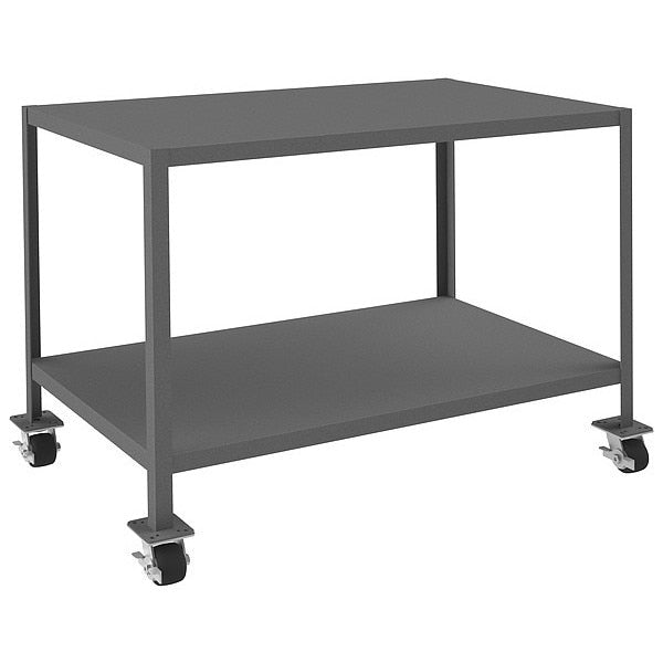 Mbl Mach Table, 30x48x36,3000 lb, 2 Shlf