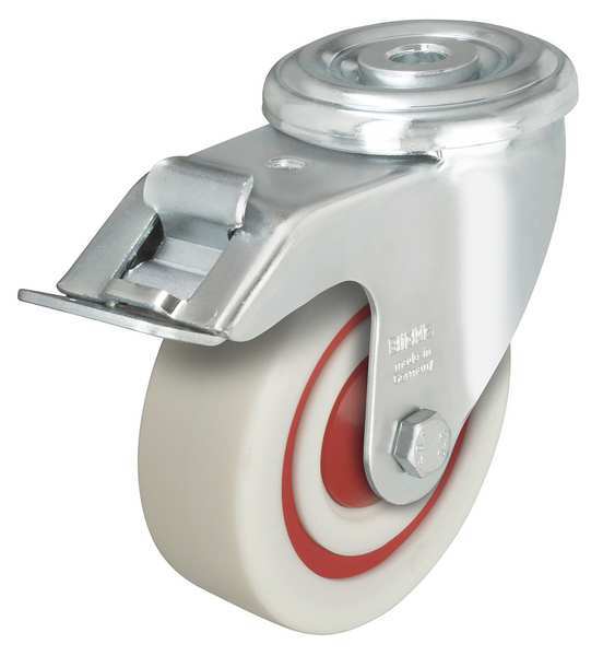 Kingpin Swivel Cstr, Nyln, 4 in, 330 lb, Znc