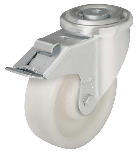 Kingpin Swivel Caster, Nylon, 4 in., 770 lb