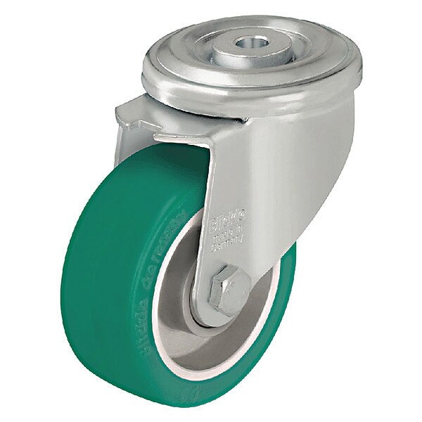 Kingpin Swivel Caster, Poly, 5 in., 770 lb.