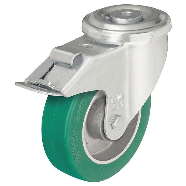 Kingpin Swivel Cstr, Poly, 5 in, 770 lb, Grn